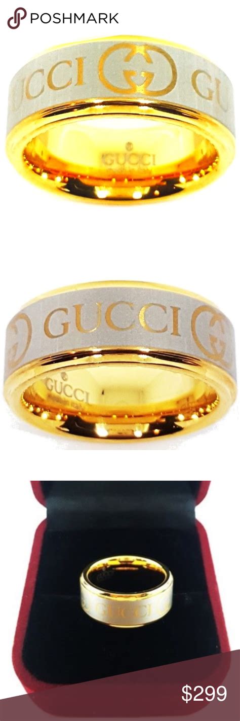 gucci rings for sale|gucci tungsten ring.